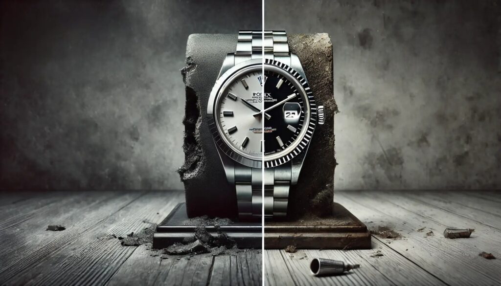 ロレックスの傷は価値に影響するのか