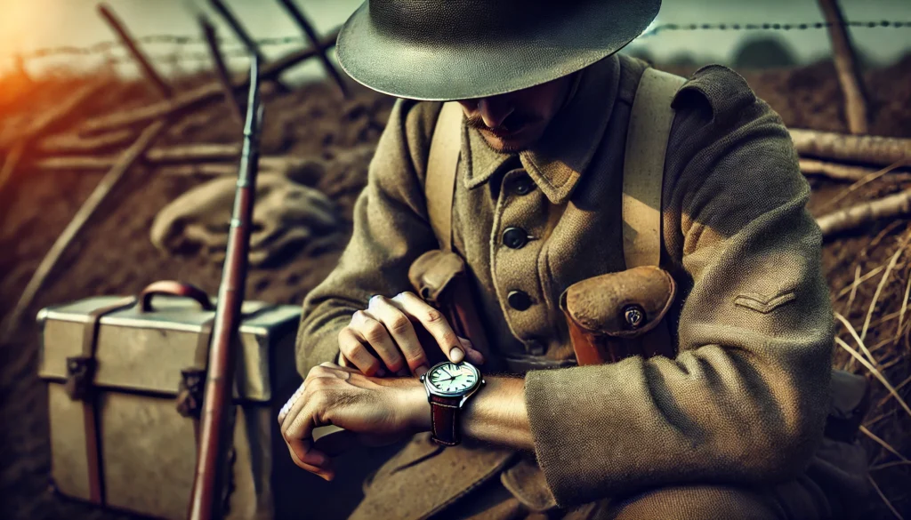 第一次世界大戦と腕時計の普及