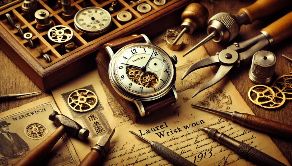 国産初の腕時計「ローレル」の誕生