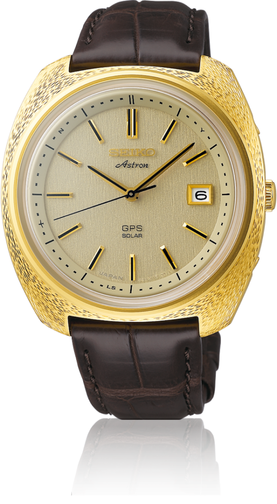 1969 クオーツ アストロン
50周年記念限定モデル 18Kゴールド

SBXD002